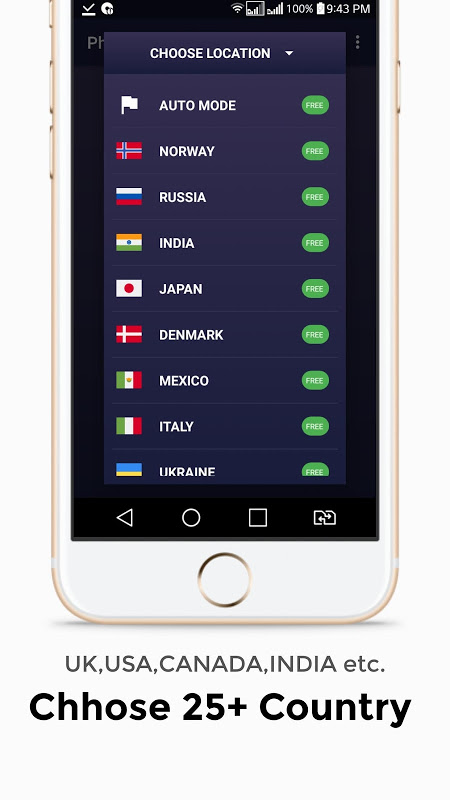 Photon Lite VPN-Unlimited Proxy Master,IP Changer Screenshot 4