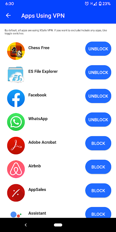 XSafe VPN – Free VPN Proxy Server & Secure Service Screenshot 1