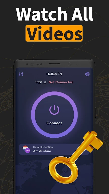 HelloVPN: Key X - VPN Proxy Screenshot 2