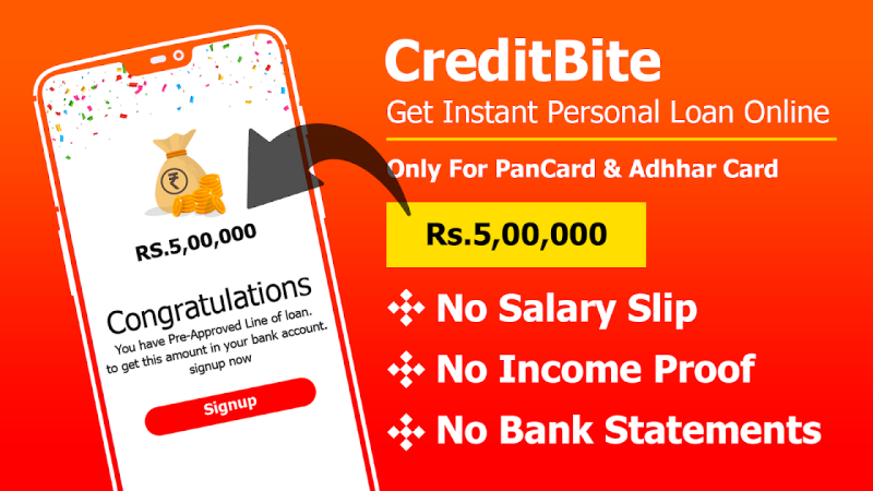 CreditBite - Personal Loan App Screenshot 2