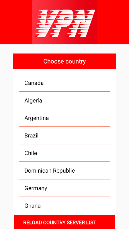 Red VPN - Unlimited Lifetime VPN Screenshot 2