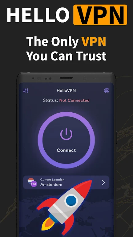 HelloVPN: Key X - VPN Proxy Screenshot 3
