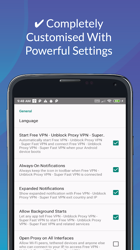 Free VPN - Unblock Proxy VPN - Super Fast VPN Screenshot 1