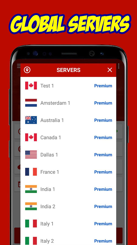Material VPN Screenshot 4