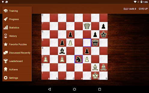 Tactic Trainer - chess puzzle Screenshot 1