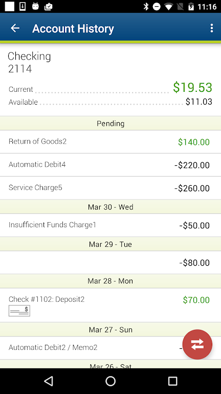 Vibe Credit Union Screenshot 2