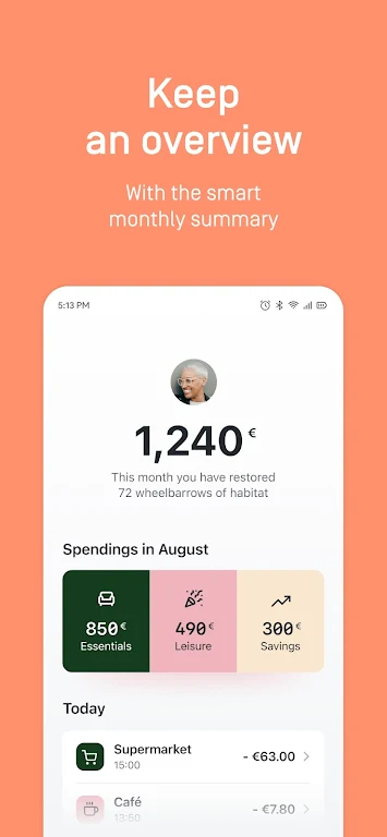 Tomorrow: Mobile Banking Screenshot 1