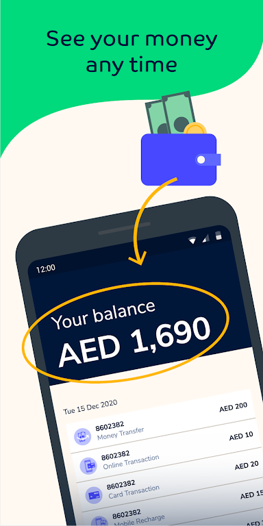 NOW Money: mobile bank account Screenshot 2