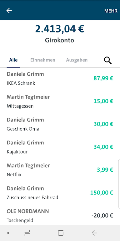 Banking Screenshot 2