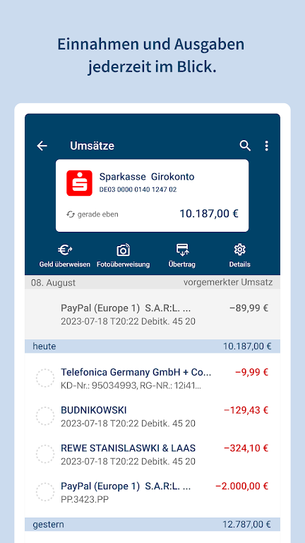 StarMoney - Banking + Finanzen Screenshot 3