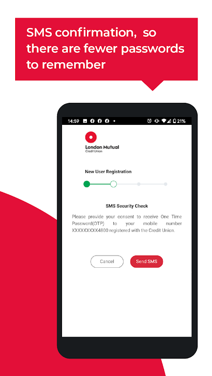 London Mutual Credit Union Screenshot 2