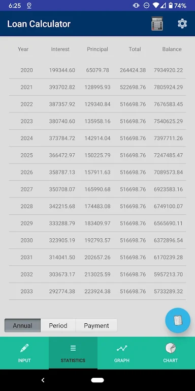 Loan and Mortgage Calculator Screenshot 2