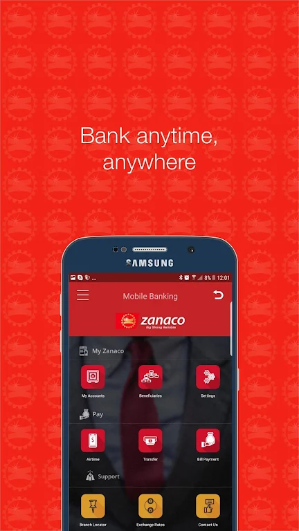 ZANACO Mobile Banking Screenshot 2