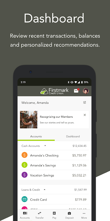 Firstmark Credit Union Screenshot 2