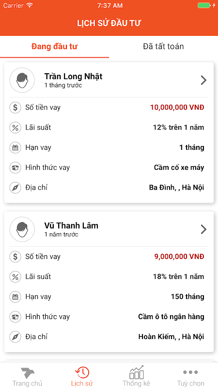 Tima Lender Screenshot 1