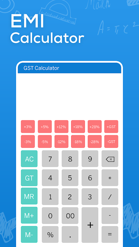 EMI Calculator - Home, Car, personal Loan, GST,SIP Screenshot 3