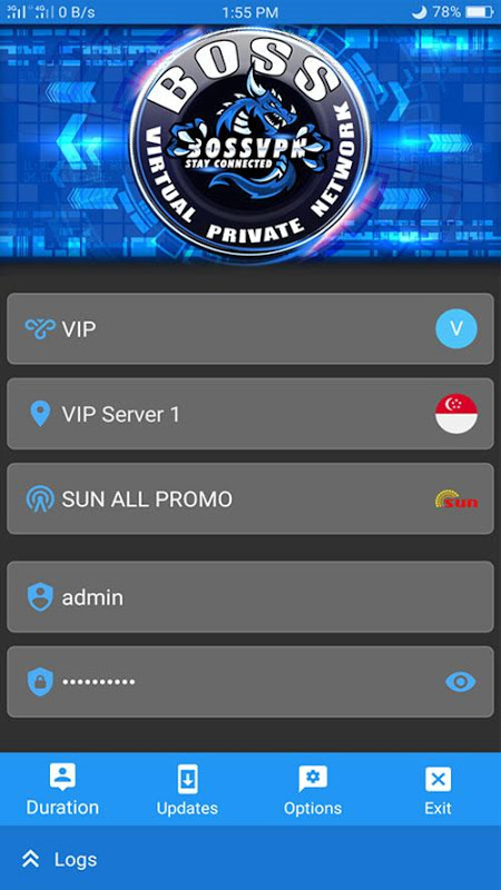 BossVPN Reborn Screenshot 1