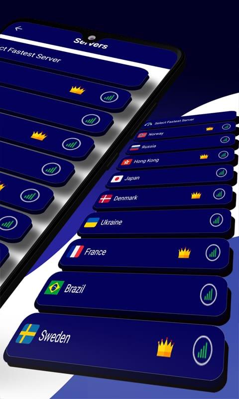 Secure VPN – Fast & Unlimited ultra secure VPN Screenshot 2