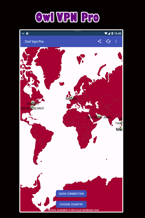 Owl VPN Pro Unlimited - Super Fast Internet Access Screenshot 4