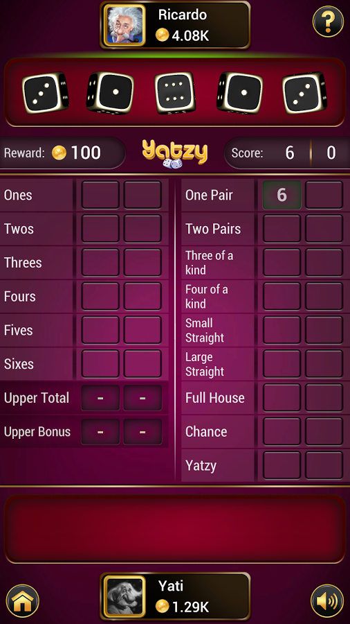 Yatzy - Offline Screenshot 3
