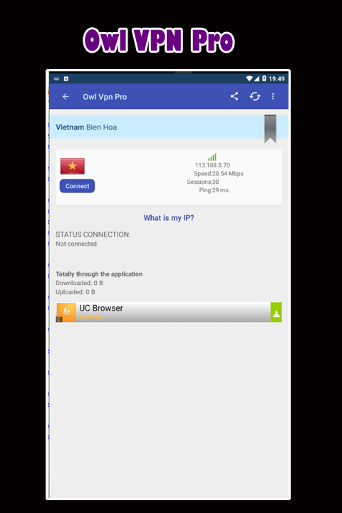 Owl VPN Pro Unlimited - Super Fast Internet Access Screenshot 3