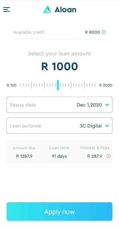 Aloan - Easy Loan, Online Cash Screenshot 3