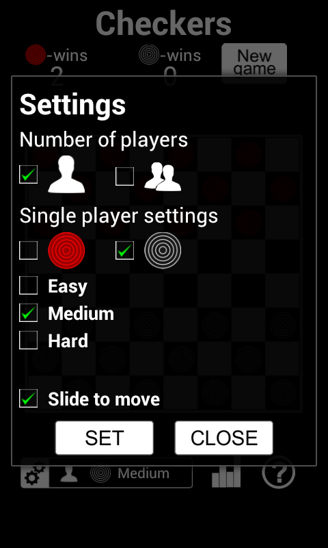 Checkers HD Screenshot 1
