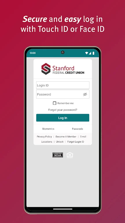 Stanford FCU Mobile Banking Screenshot 1