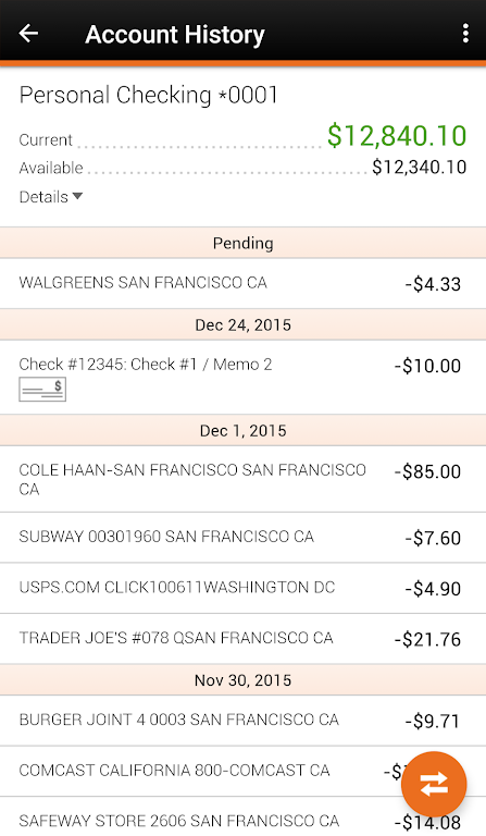 1st Source Bank's Mobile App Screenshot 4