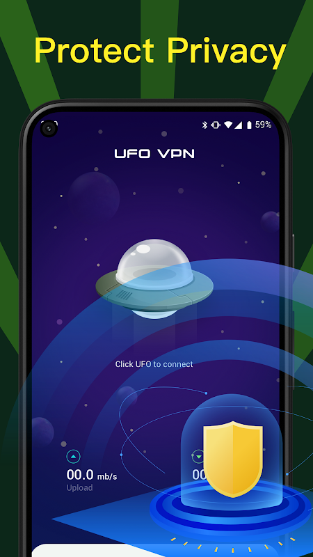 UFO VPN -VPN Proxy Master & Secure WiFi Screenshot 1