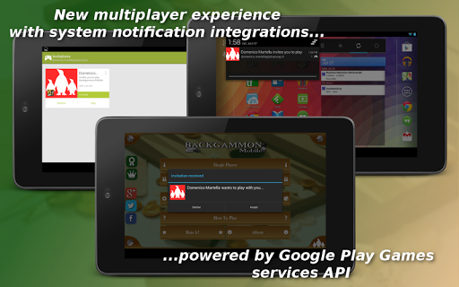 Backgammon Mobile - Online Screenshot 1