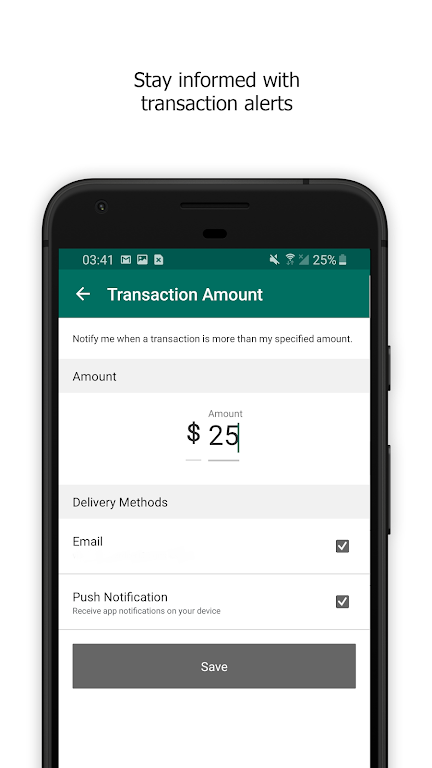 BankPlus Mobile Alert Screenshot 2