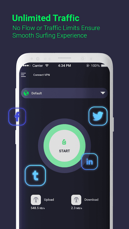 Secure VPN - Fast VPN , Free VPN Screenshot 1