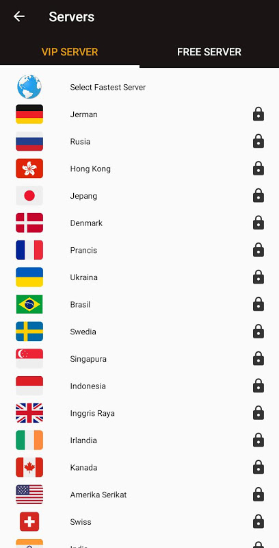 GURU VPN 2020 - Secure IP Change Fast & Unlimited Screenshot 2