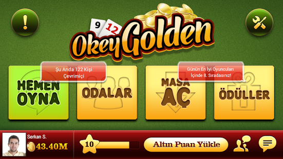 Okey Golden Screenshot 3