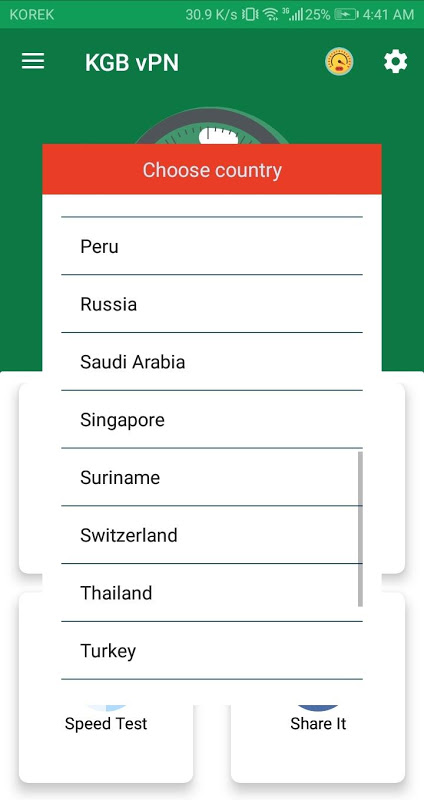 KGB vPN Screenshot 3