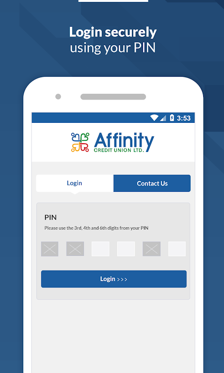 Affinity Credit Union Screenshot 1