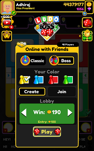 Ludo B Boss Screenshot 1