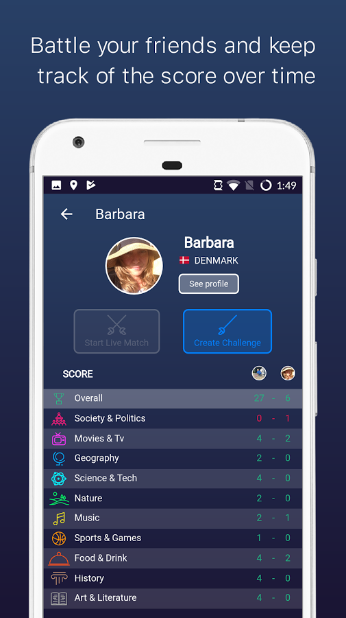 Trivia.Town - Quiz Duel Screenshot 2