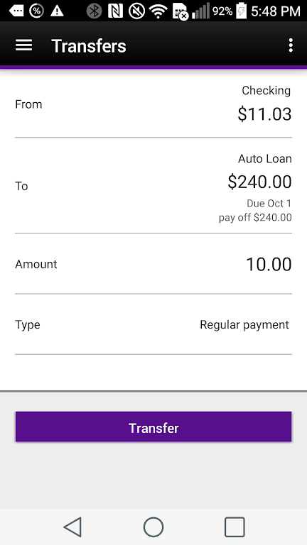 CASE Credit Union Mobile Screenshot 3