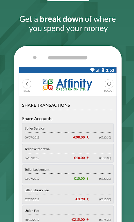 Affinity Credit Union Screenshot 3