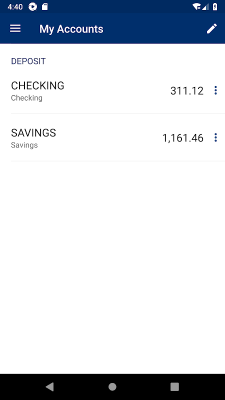 F&M Bank - EZ Banking Screenshot 4