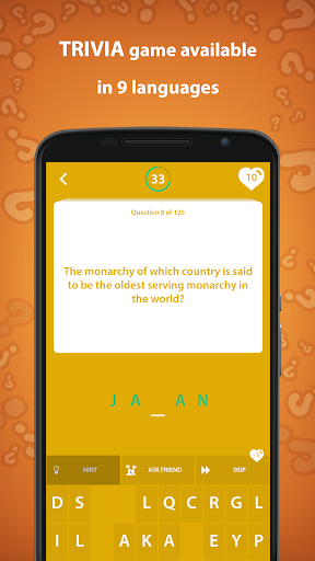 History Trivia Quiz Screenshot 2