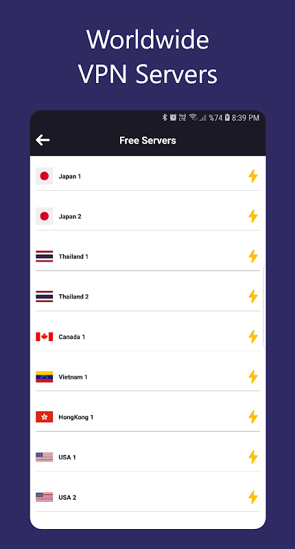Holo VPN Screenshot 1