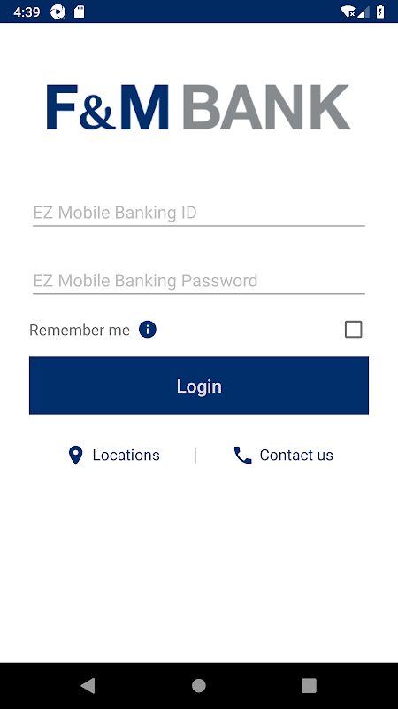 F&M Bank - EZ Banking Screenshot 3