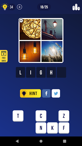 4 Pics Quiz: Guess the Word Screenshot 2