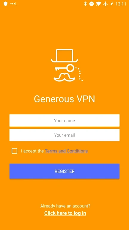 Generous VPN - Free VPN for ev Screenshot 1