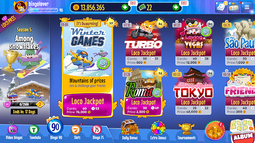 Loco Bingo 90 - FREE BINGO Screenshot 2