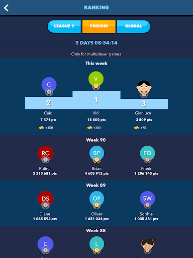 Trivial Multiplayer Quiz Screenshot 2