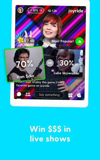 Joyride: play live trivia shows with friends Screenshot 2